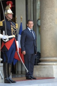 Mubarak - Sarkozy . July 5, 2010